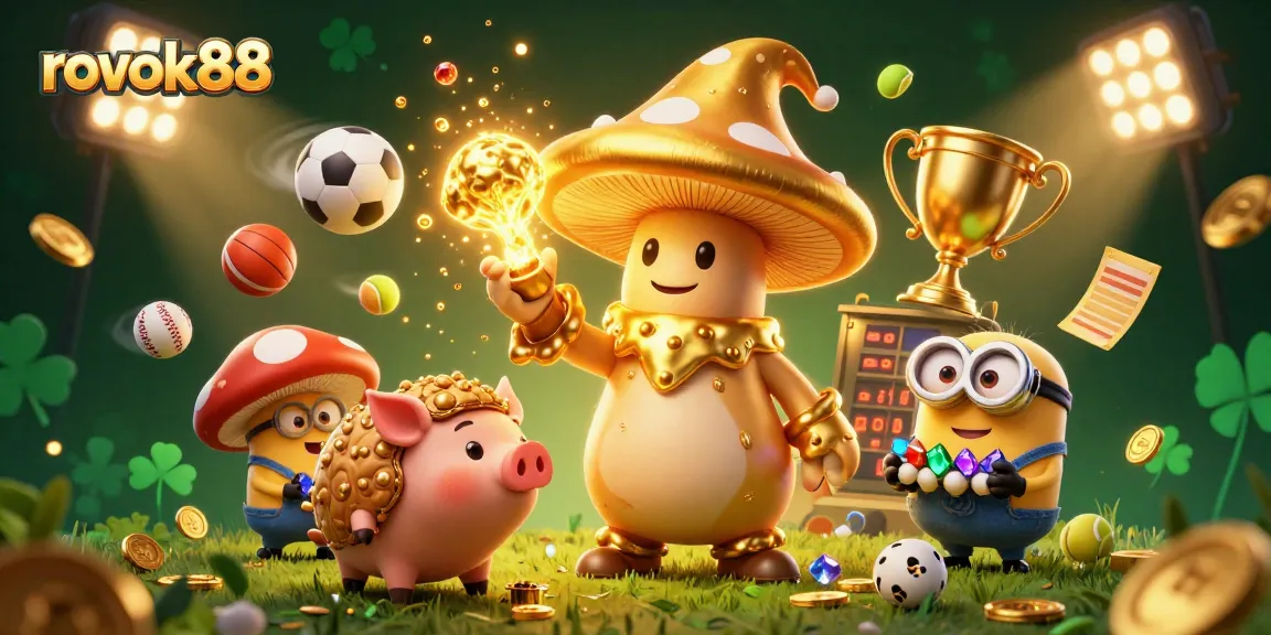 Experience thrilling gaming adventures with rokok88 in a vibrant, enchanted casino world.