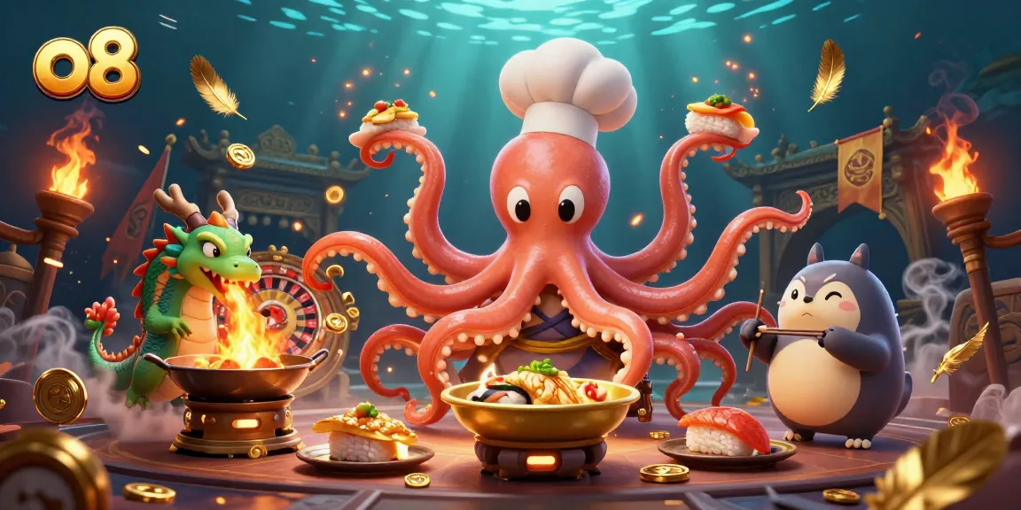 Experience thrilling gameplay at o8 with vibrant characters and dynamic casino elements.