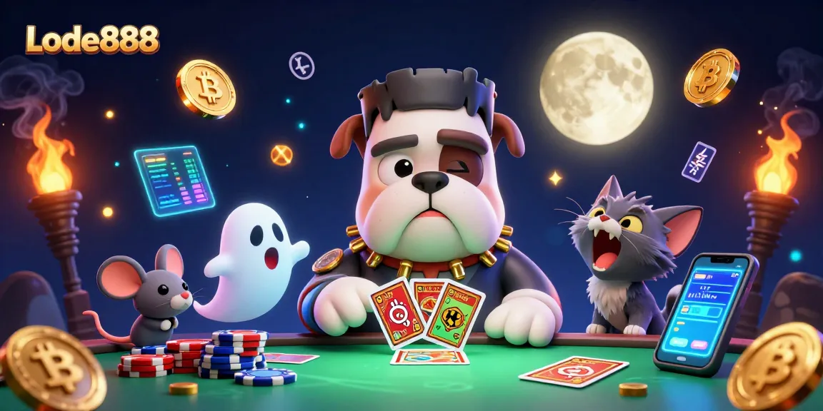 Engage and win at Lode888 with this vibrant 3D casino scene featuring mythical characters.